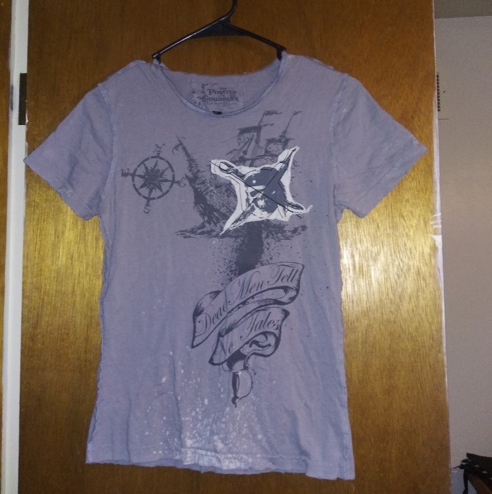 Distressed Pirates of the Caribbean Tee